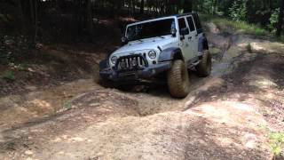 Jeep Wrangler Rubicon Offroad at The Greenbrier Part 2