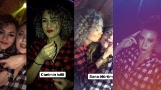 Melis Buse Betkayan ve Hazal Atabek gece kulübünde doyasıya eğlendiler!