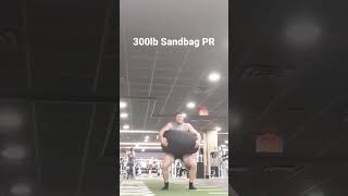 300lb Sandbag Carry at 175lb