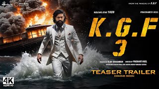 KGF Chapter - 3 | Official Trailer | Rocking Star Yash, Prabhas, Raveena | Prashanth Neel | Fan-Made