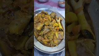 Juicy Mutton Kalaba with Ratab Bread #mutton #meat #bread #tea at Arab Island Restaurant #arabic