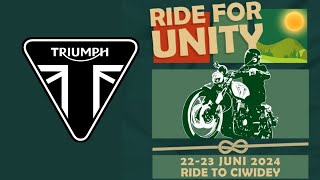 Triumph Ride for Unity 2024 | Touring Gabungan Riders Association of Triumph Indonesia