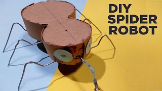 How to make a spider robot