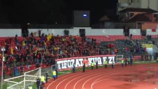 Shqipëri Izrael 0-3 Kombëtarja përshëndet tifozët në Elbasan Arena