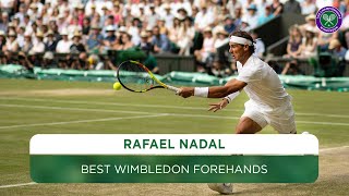 A Shot for the Ages 💥 Rafael Nadal's Best Wimbledon Forehands