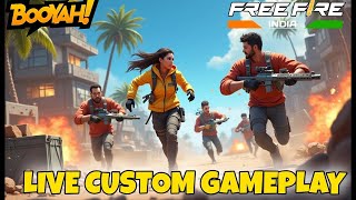 Free Fire Live Custom room Tournament With Subscriber's || Free Fire Tournament Live #fflive #shorts