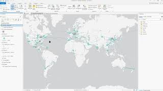 Link Analyse mit ArcGIS Pro am Beispiel einer Automotive Industry Supply Chain