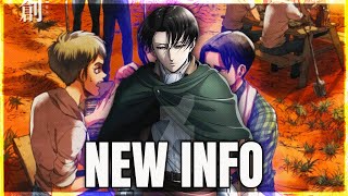 Attack on Titan NEW CHAPTER | CRAZY IMAGES RELEASED! BIG THEORY CONFIRMED?