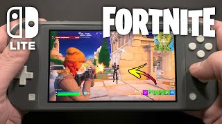 Fortnite on Nintendo Switch Lite #650