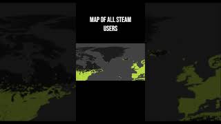 Map of all Steam users