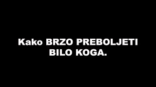 Kako BRZO PREBOLJETI BILO KOGA / SrceTerapija sa Šaptačem