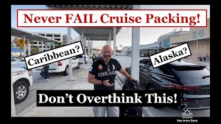 Never Fail Cruise Packing - Caribbean / Alaska / Med! DON'T FORGET THESE or YOU Will be Sorry!