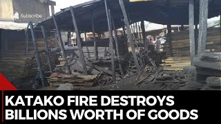 Devastating Fire Destroys Billions in Goods and Property at Katako Market, Jos