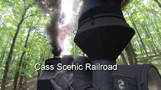 Riding the Cass Scenic Railroad with  surprise Engine Swap