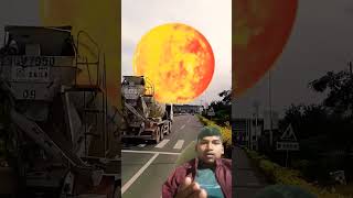 World 🌎 vfx viral shorts 🥰 #vfx #moon #planet #sun #funny #vfxind #music