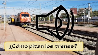 ¿Cómo pitan los trenes?