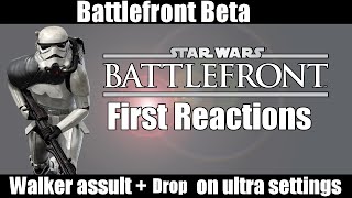 Star Wars Battlefront 3 beta - My first reaction /w a friend!