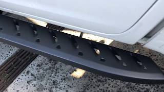 2018 Volkswagen Amarok Black Shark side steps running boards