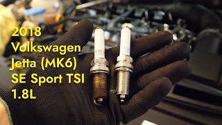 2018 VW Jetta 1.8L Spark Plugs Replacement