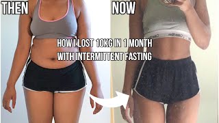 HOW I LOST 20 POUNDS  WITH INTERMITTENT FASTING