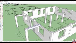 8.Building Drawing from Autocad to Sketchup Import (#47)