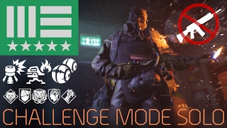 The Division | 1.5 Tactician Build PVE - Hudson Refugee Camp Challenge Solo *No Weapons Fire in QHD