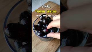 I tried Frozen Grapes 🍇