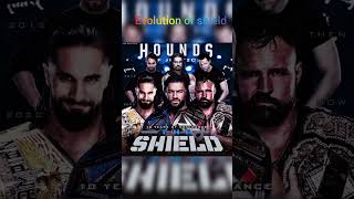 Shield evolution #shorts #youtubeshorts #trending #viral #wwe #romanreigns #mjf #jonmoxley #wwetop10