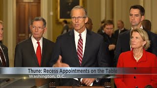 Sen. John Thune elected majority leader