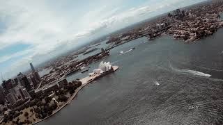 Helli Ride over Sydney