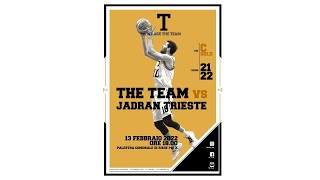 The Team Vs Jadran Trieste 13/2/22