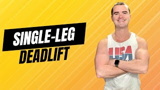 Proper Single Leg Deadlift Form and Technique » Exercise Tutorial