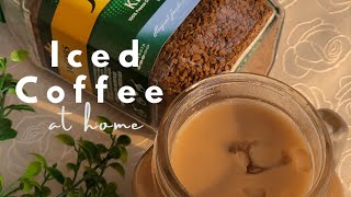 HOW TO MAKE ICED COFFEE | DIY ICED COFFEE AT HOME | Quick and Easy || Tinotenda Gwande