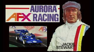 Sir Jackie Stewart Tribute with Slot Cars