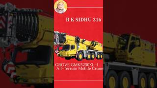 GROVE GMK5250XL | Mobile Crane#yoyohoneysingh #lyrics#status#ytshorts#trendin#Shorts#ViralShorts