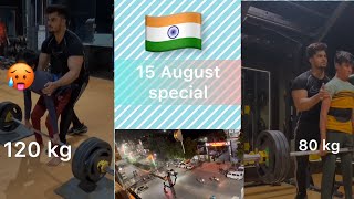 15 ￼ August ￼ special vlog 🇮🇳|| lucksha || pawan sahu || workout 🏋️ #myfirstvlog #foryou #viral