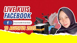 OWNER KOSMETIKVIRAL DWIAFFOR GIVEAWAY DI FACEBOOK HADIAH UMROH | 10 Agustus 2020