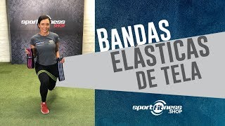 10 Ejercicios  con Bandas Elásticas de Tela -Sportfitness Shop