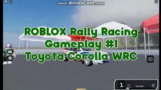 ROBLOX Rally Racing Gameplay #1 Toyota Corolla WRC