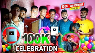 100K SUBSCRIBERS CELEBRATION 🥳 Play Button Unboxing | My First Vlog | Rakib Tech BD