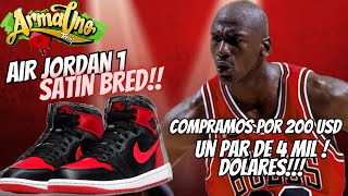 AIR JORDAN 1 SATIN BRED 2023  reseña 🔴⬛️