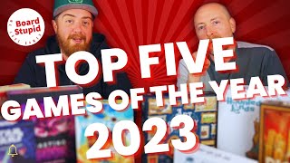 Top 5 Board Games of the Year 2023