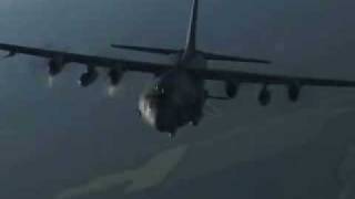 Cool AC-130 Gunship Video with graphic effects