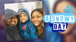 A snowy day (Bangla)