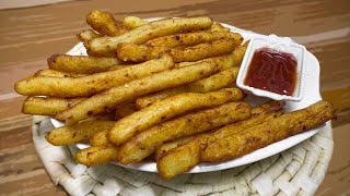 Crispy Potato Sticks | Potato Snacks Recipes - Easy Snacks Recipe