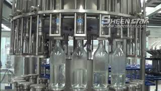 2L glass bottle water filling machine from zhangjiagang sheenstar