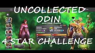 Uncollected Odin | UNCOLLECTED 4 STAR CHALLENGE | MARVEL CONTEST OF CHAMPIONS | MCOC |