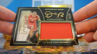 2016 Panini Black Gold Basketball Box Break Review