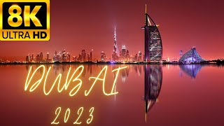 Discovering Dubai's Luxurious Nightlife in 4K: A City of Lights and Opulence in 2023.