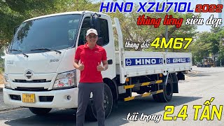 [Xe Cũ] Xe Tải Hino 2 Tấn 4 XZU710L Thùng Lửng Đời 2022 Mới Đi Được 30 Nghìn Km| Hino Hồ Chí Minh